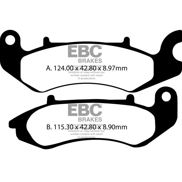 EBC Ebc fa711v brake pads